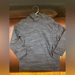 Cat & Jack Boys Size 5T Navy Blue Striped Hoodie Sweatshirt!